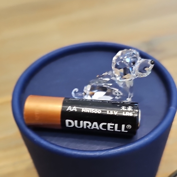 Swarovski Clear Crystal Puppy Figurine - Picture 3 of 6